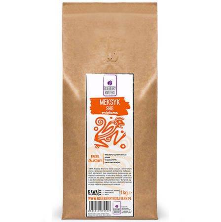 Zrnková káva Mexiko SHG 1 kg