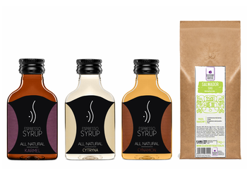 Dárková sada - zrnková káva