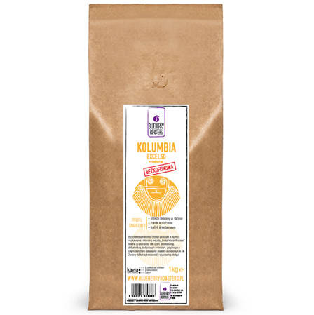 Kawa mielona Bezkofeinowa Kolumbia Excelso 1 kg