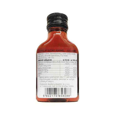 Słony karmel Espresso Syrop 100 ml