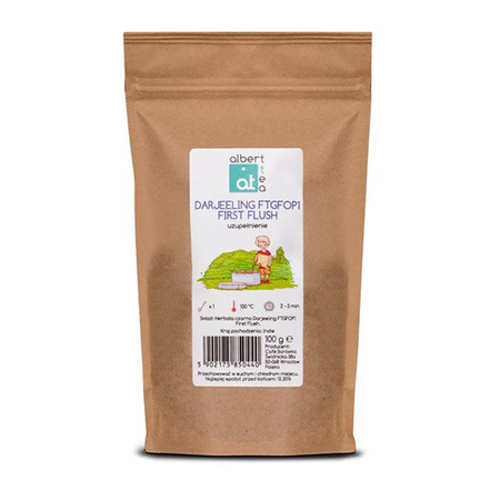 Albert Tea Darjeeling FTGFOP1 First Flush – uzupełnienie 100 g
