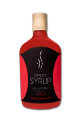 Syrop truskawkowy do kawy Espresso Syrup 500 ml