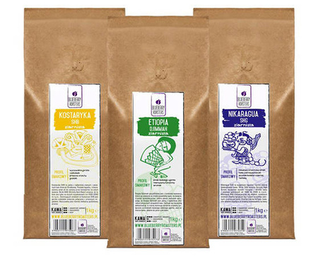 Sada mleté kávy Espresso 3x1 kg
