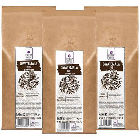 Guatemala 3x1 kg ground coffee set