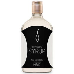Zázvorový espresso sirup 500 ml