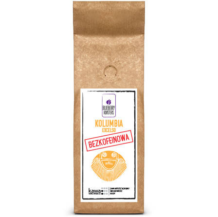 Decaffeinated bean coffee Colombia Excelso 250 g