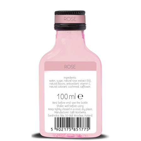 Rose Espresso Syrup 100 ml