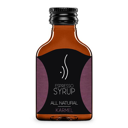 Syrop karmelowy do kawy Espresso Syrup 100 ml