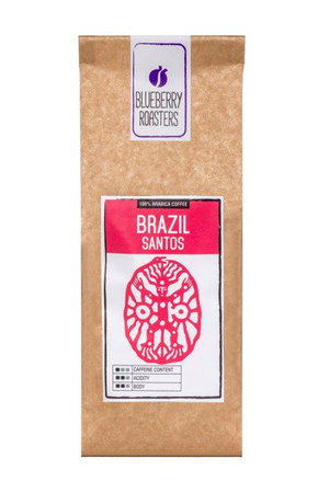 Coffee ground Brazil Santos 100 g