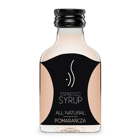 Syrop pomarańczowy do kawy Espresso Syrup 100 ml