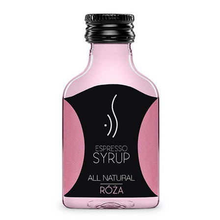 Syrop różany do kawy Espresso Syrup 100 ml