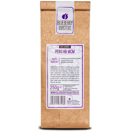 Peru HB MCM 250 g zrnkové kávy