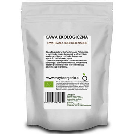 Kawa ziarnista ekologiczna Gwatemala Huehuetenango 200 g