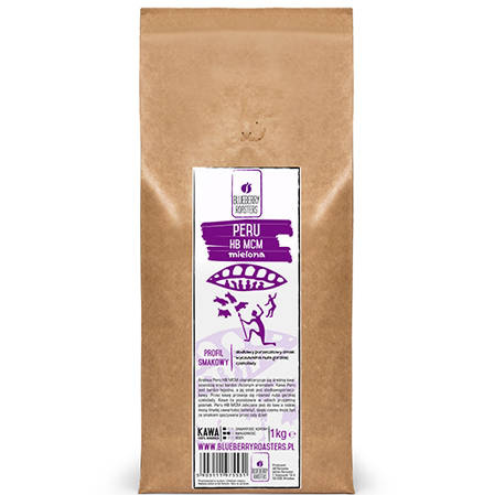 Ground coffee Peru HB MCM 1 kg